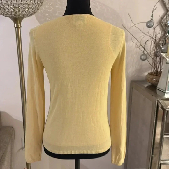 Oscar de La Renta set of cardigan and top size P - Picture 3 of 8